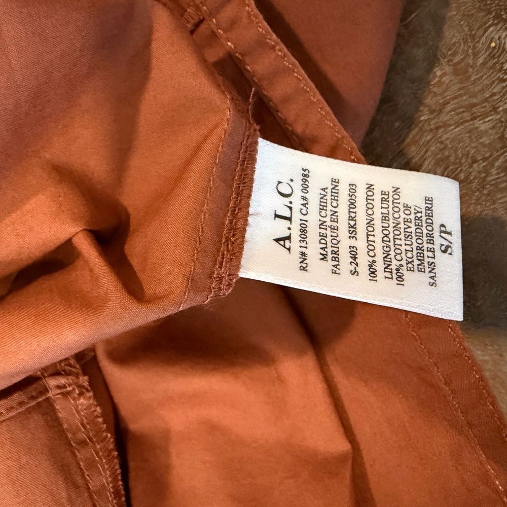 ALC Flora Maxi Skirt in Sequoia Size S/P - Picture 7 of 7